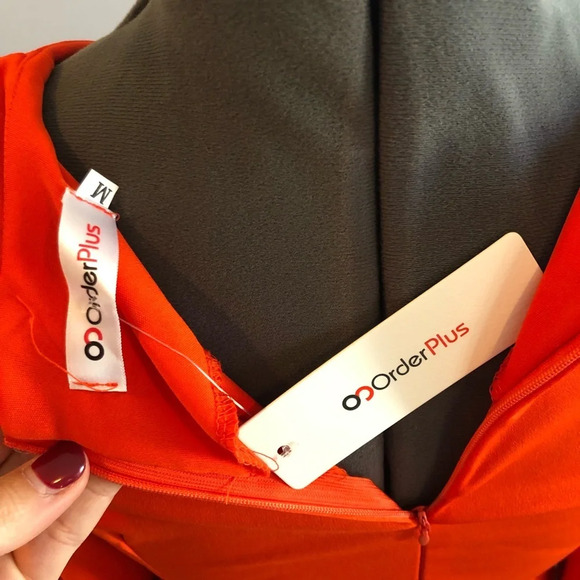 Orange OrderPlus dress - Picture 4 of 4